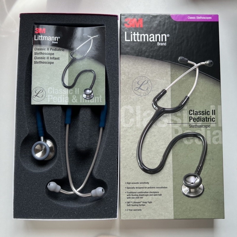 3M Littmann Classic II Pediatric Stethoscope (Black) Shopee Philippines