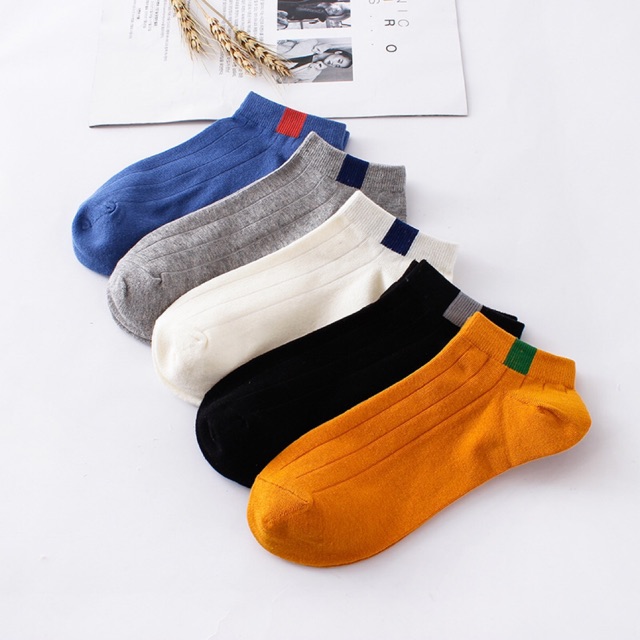 SM30 5Pairs Ankle Sock/korean fashion sock/men's Socks/foot cover ...