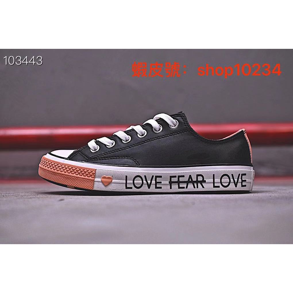 converse chuck 70 love graphic low top