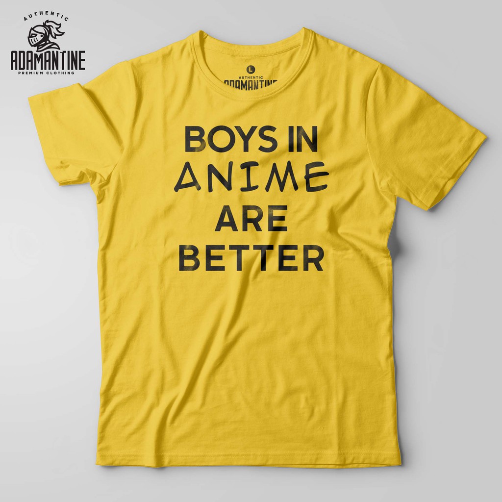 Boys In Anime Are Better Shirt Adamantine St Shopee Philippines - akp shirt roblox