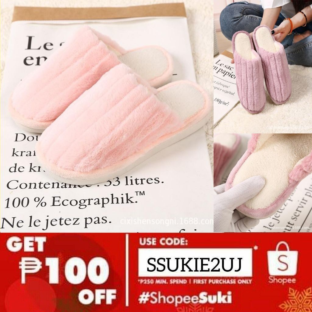 memory foam slip on slippers