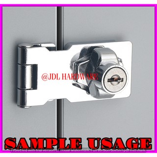 2007 Stainless Steel Plating Self Locking Security Hasp Safety Guard (2&1/2, 3 & 4inches) #5