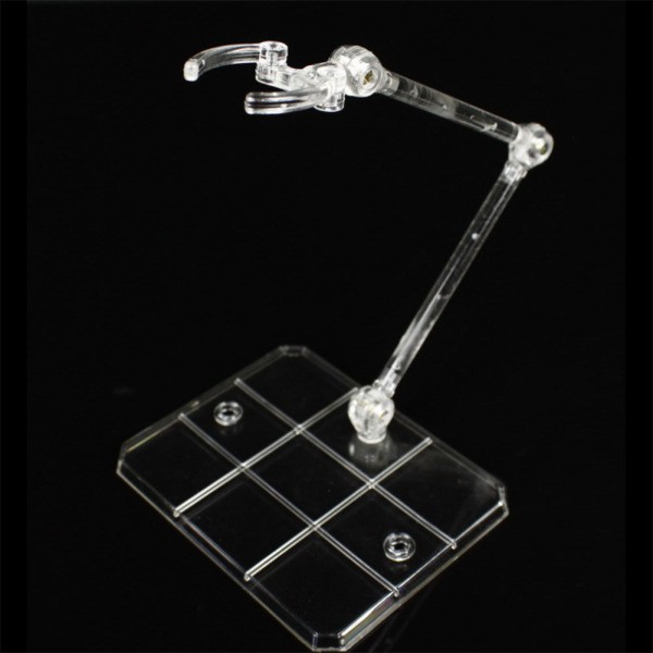 1 Set Clear Color Action Base Suitable Display Stand with Installation Instructions Figure for For 1/144 HG/RG Gundam Figure Model Toy 