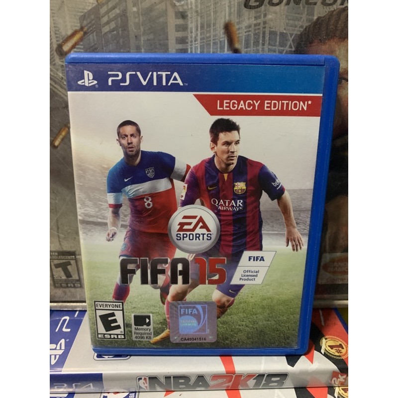 Used Fifa 15 Psvita Shopee Philippines