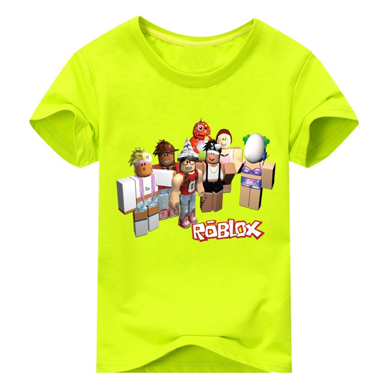 Boy S Girls Tops Roblox T Shirt 100 Cotton T Shirts For Kid Shopee Philippines - 2019 kids clothes girls boys t shirts cosplay roblox printed cotton t shirts costume child casual tees cotton baby tops from michael1234 403