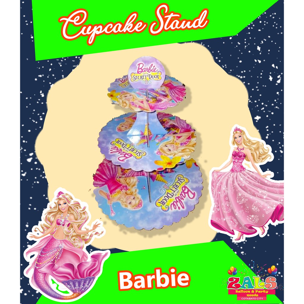 barbie cupcake stand 3 tier | Shopee Philippines