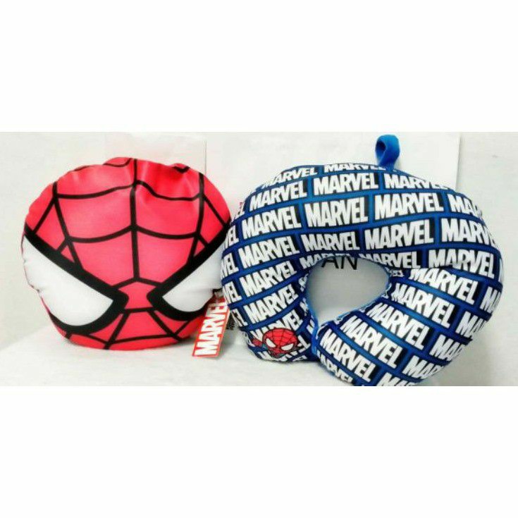 Miniso Marvel 2 in 1 Neck Pillow - Spiderman ( 30cm) | Shopee Philippines