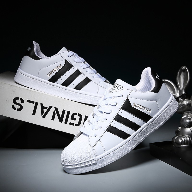 lesson May friendship ready stock 2019 Men's Classic Inspired ADIDAS SUPERSTAR WHITE BLACK |  Shopee Philippines