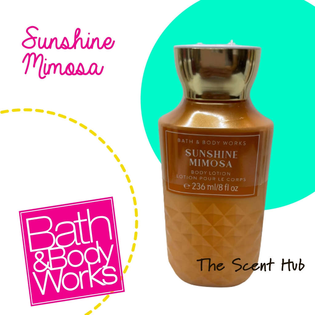 Authentic Bath and Body works from Canada (Body lotion, SUNSHINE MIMOSA