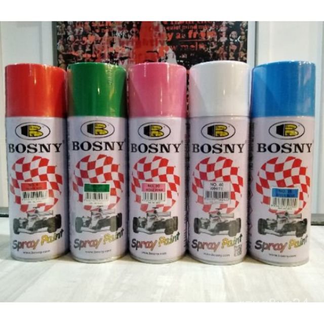 YLQL Bosny Spray Paint Solid Colors Acrylic Spray Paint Multiple