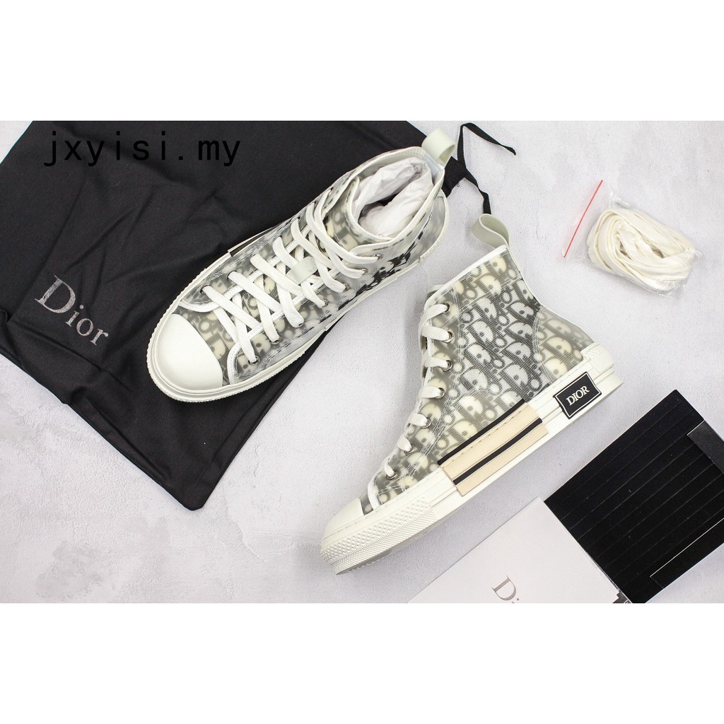 dior high cut sneakers