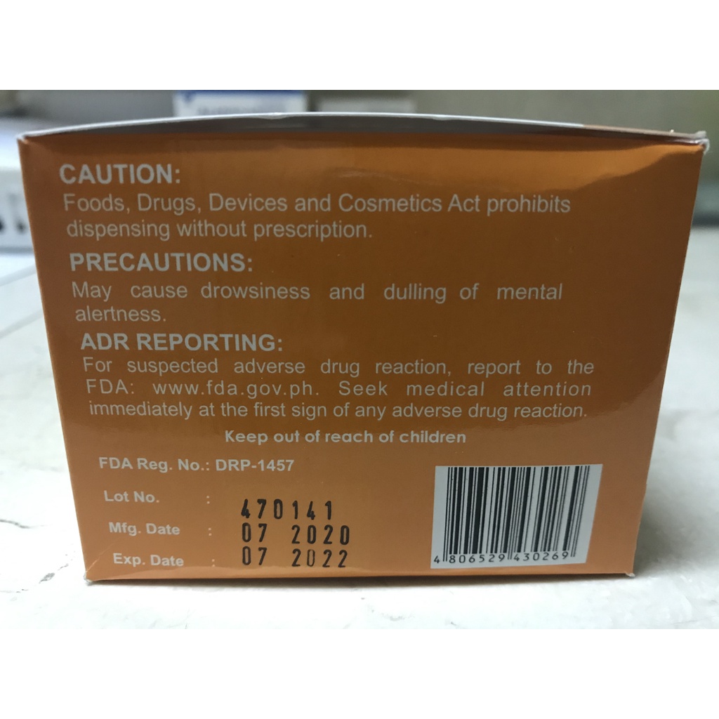 Diphenhydramine Histazyn 50mg Capsule [10 capsules] FDA APPROVED for Allergy Humans and Pets #3