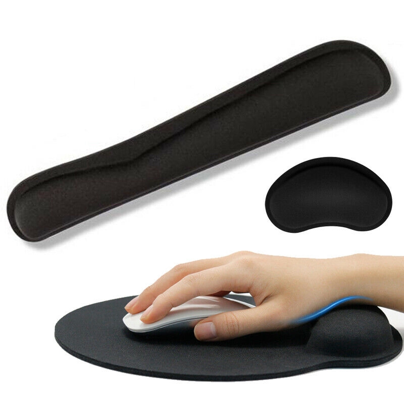 Ergonomic Wrist Rest Mouse Pad Memory Foam Superfine Fibre Wrist Rest