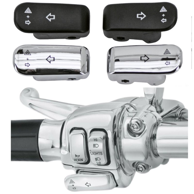 Turn Signal Switch Extension Caps for Harley Davidson VRSC VRod Dyna