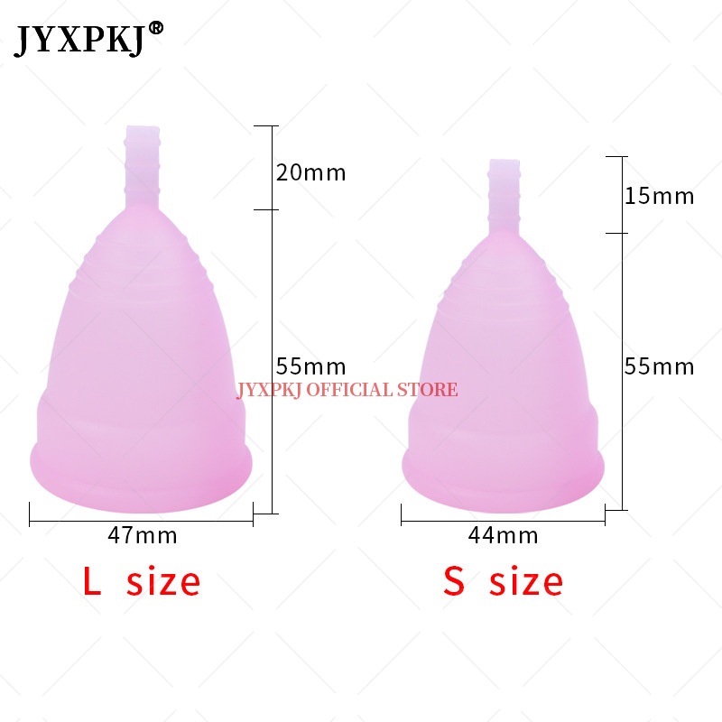 brand newWomen Menstrual Cup Period Cup Medical Grade Silicone Feminine