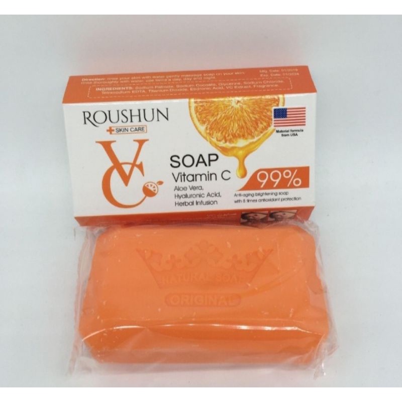 Vitamin C soap Hyaluronic acid Anti aging Brightening Soap 125g