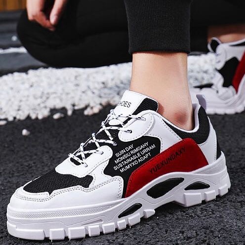 Korean fashion shoes for men running shoes #S003 SIZE 40-44 | Shopee ...