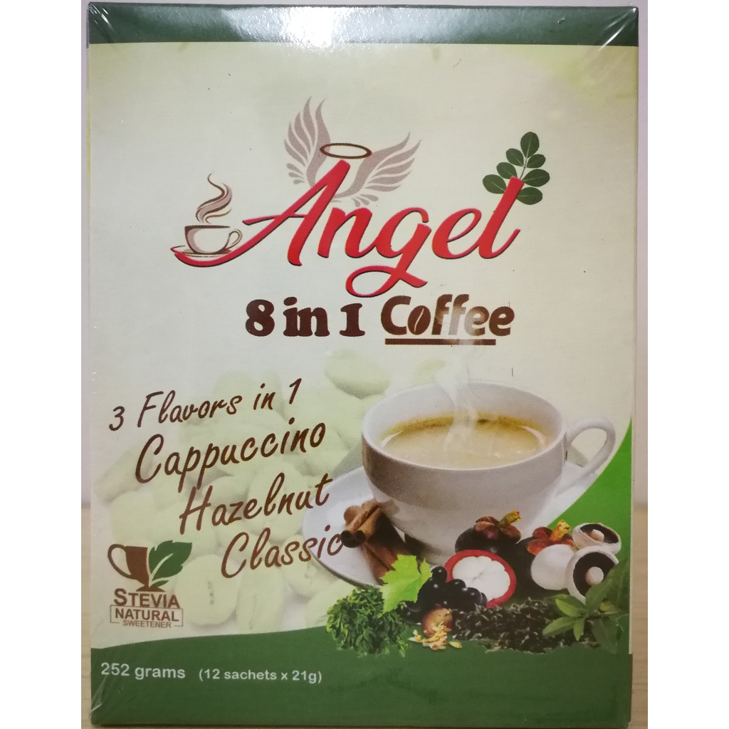 Angel Coffee 8 in 1 instant coffee/ nonacidic coffee / sugar free