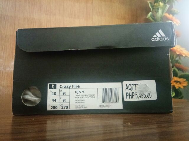 adidas crazy fire price
