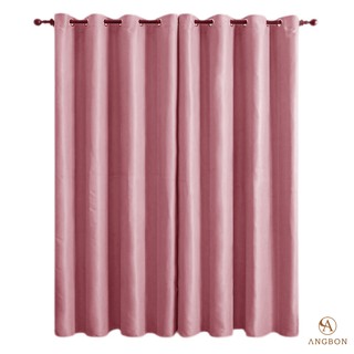 Angbon Blackout Curtain for Bedroom Coffee Blinds Window Treatment Draps
