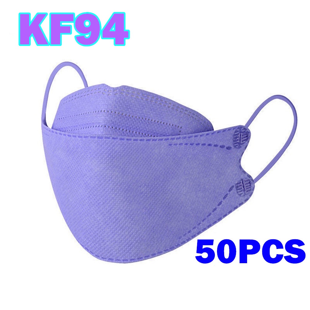 KF94 Mask 50pcs Original 4Ply KF94 Face Mask 50 Pcs KF94 Mask Korea