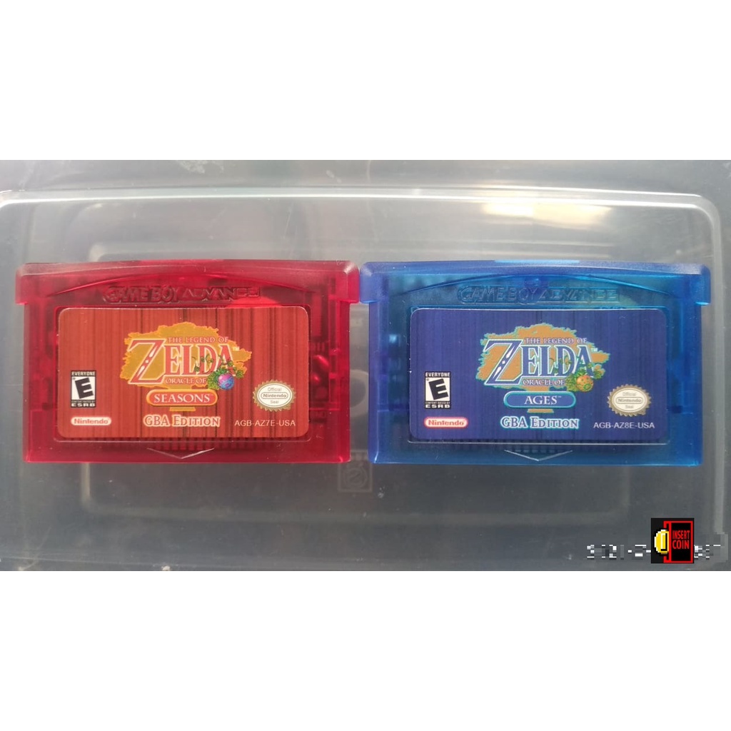 GBA Gameboy Advance Legend of ZELDA Oracle of Ages / Seasons | Shopee  Philippines
