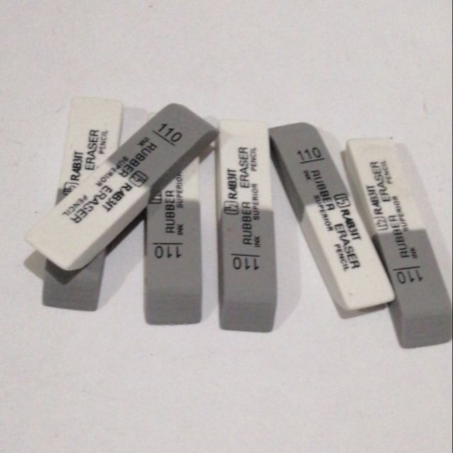 Rabbit Pencil Eraser small old school eraser Shopee Philippines