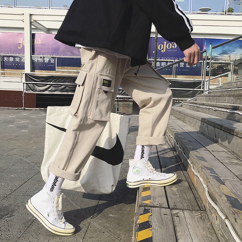straight fit cargo pants