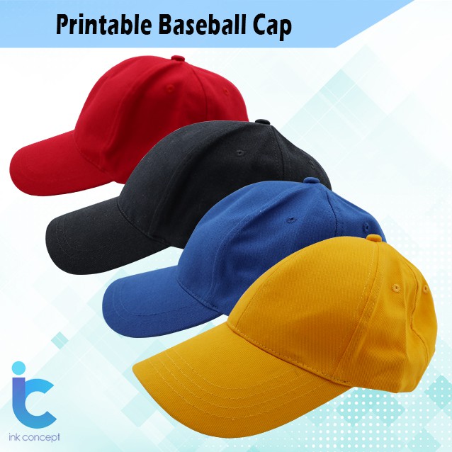 printable baseball caps