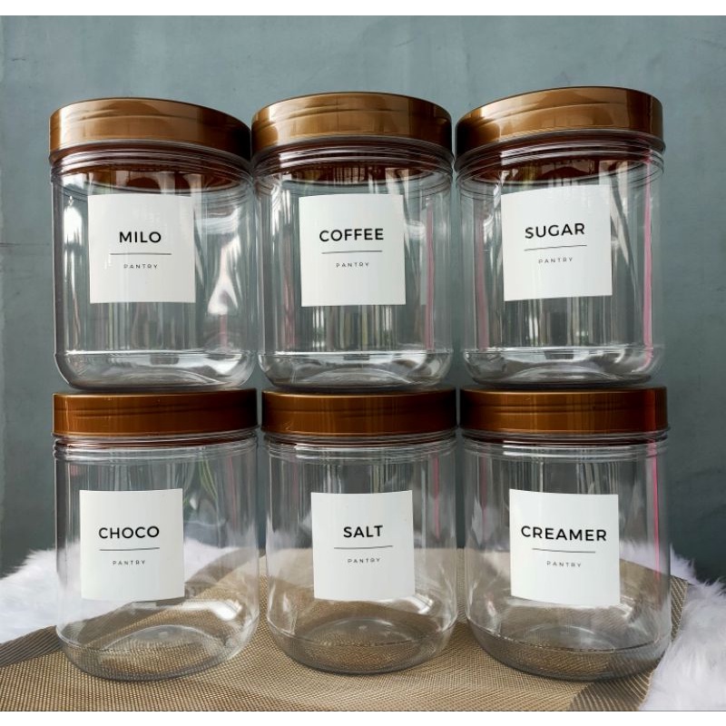 1000ML and 1300ML (1 Liter & 1.3L) U-Shape Plastic Jar with Waterproof ...