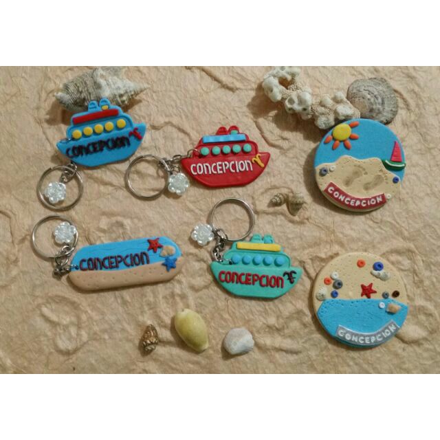 beach keychain