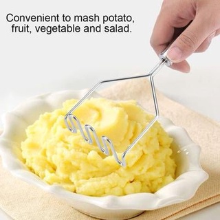 Stainless Steel Potato Masher Practical Kitchen Gadgets Potato Ricer Press #5