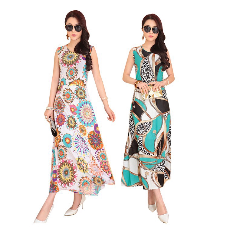 bohemian dress shopee