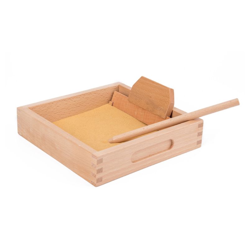 wooden sand toys