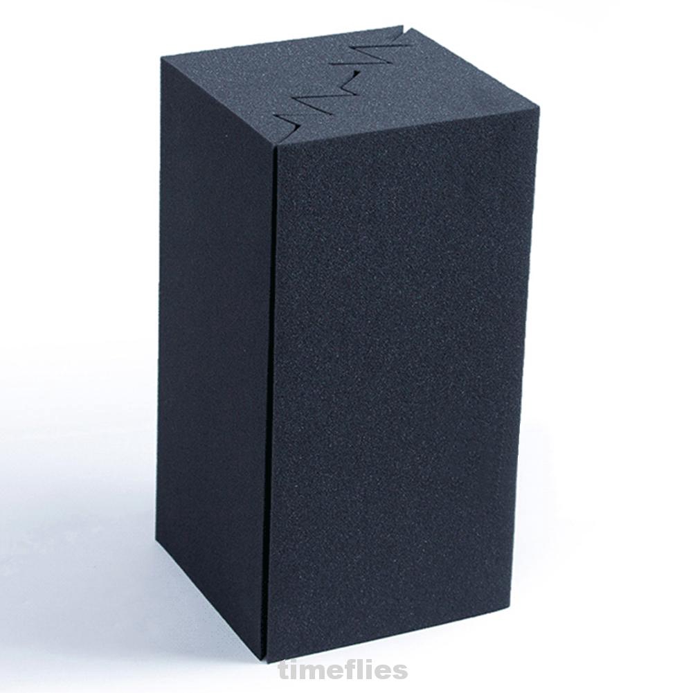 2pcs/set Bedroom High Density Soundproof Easy Install Home Theater Foam