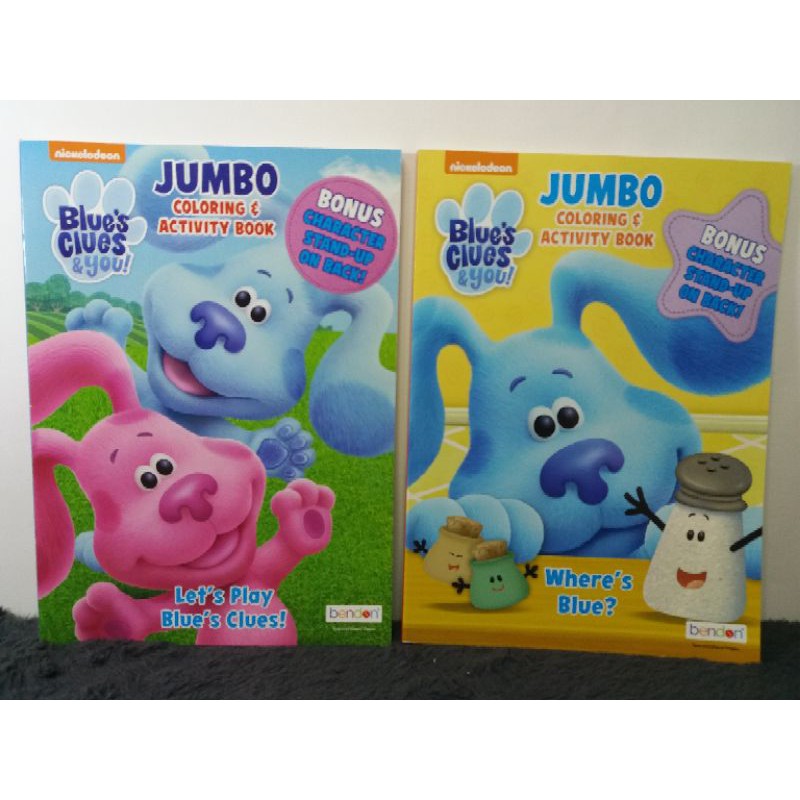 Blues Clues Coloring and Activity Book | Shopee Philippines