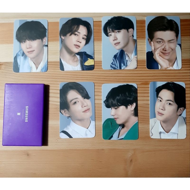 BTS OFFICIAL SAMSUNG PHOTOCARD tingi | Shopee Philippines