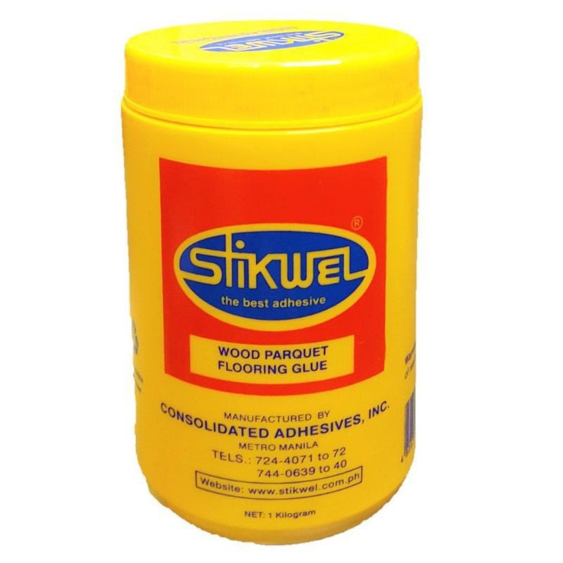 ORIGINAL Stikwel Wood Glue/flooring glue/adhesive (1kg) hj8Q Shopee