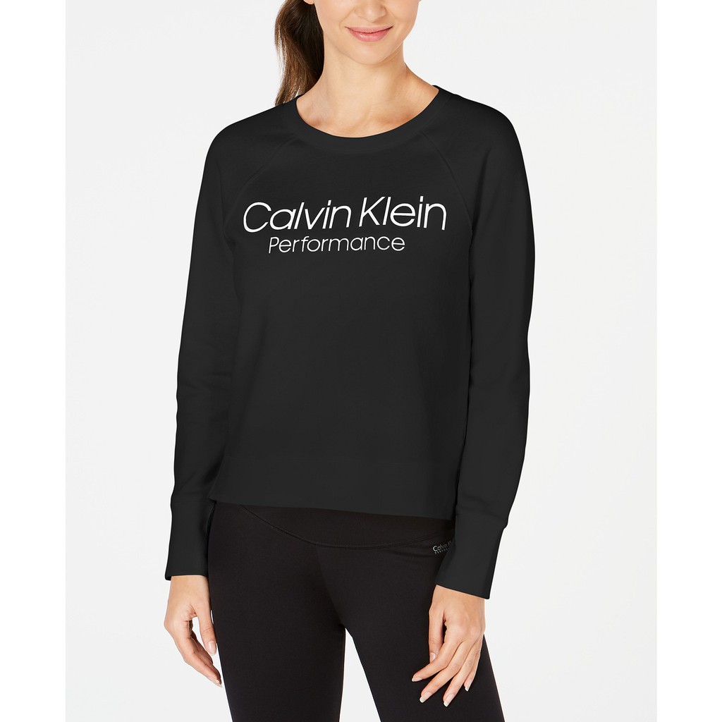 calvin klein performance logo hoodie