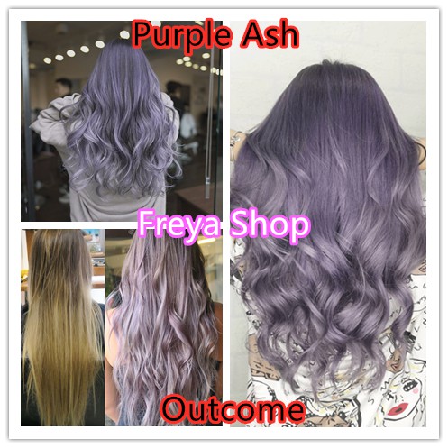 Deep Platinum Purple Ash Permanent Hair Color ( 9.16 Bremod Brand Hair Dye  ) | Shopee Philippines
