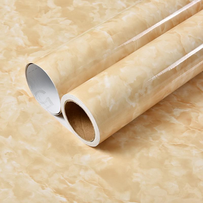 60 100cm Marble Vinyl Film Wallpaper Kitchen Cupboard Countertops
