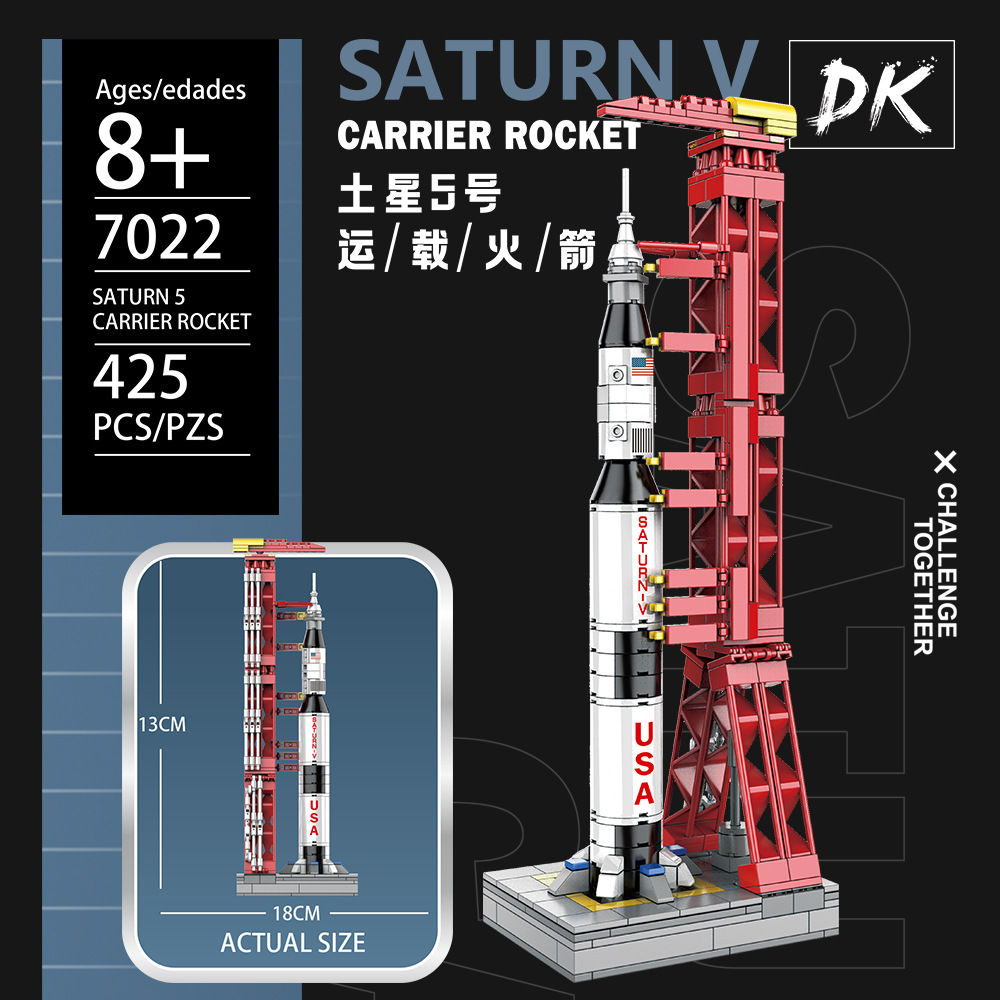 lego mini saturn v