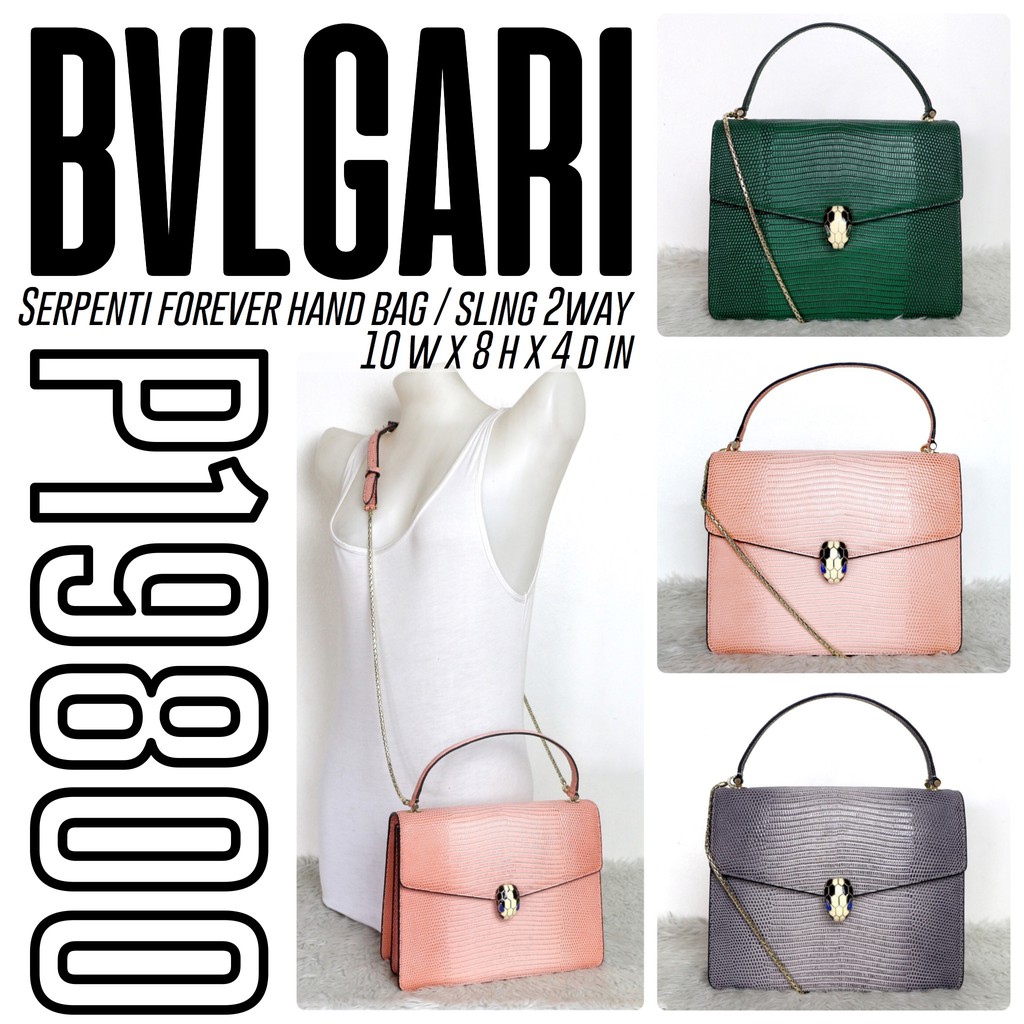 new bvlgari bags