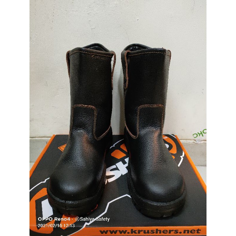 Black Texas Krusher Safety Shoes / Safety Shoes Krusher Texas Black