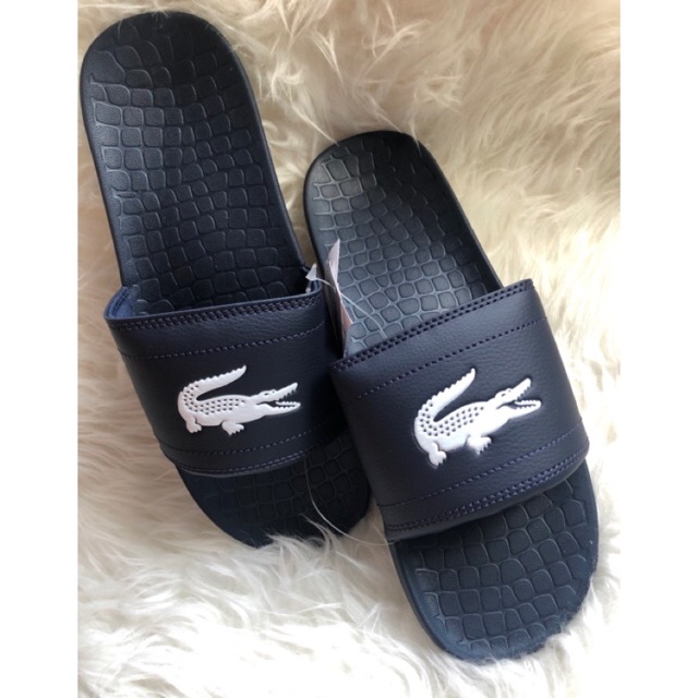 lacoste slippers price