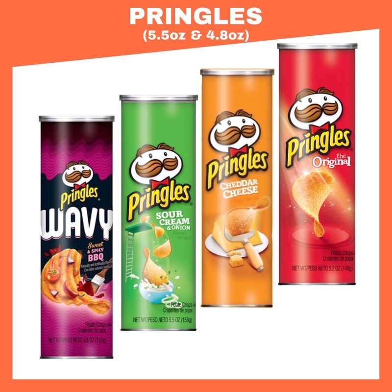(Imported) Pringles Potato Chips Shopee Philippines
