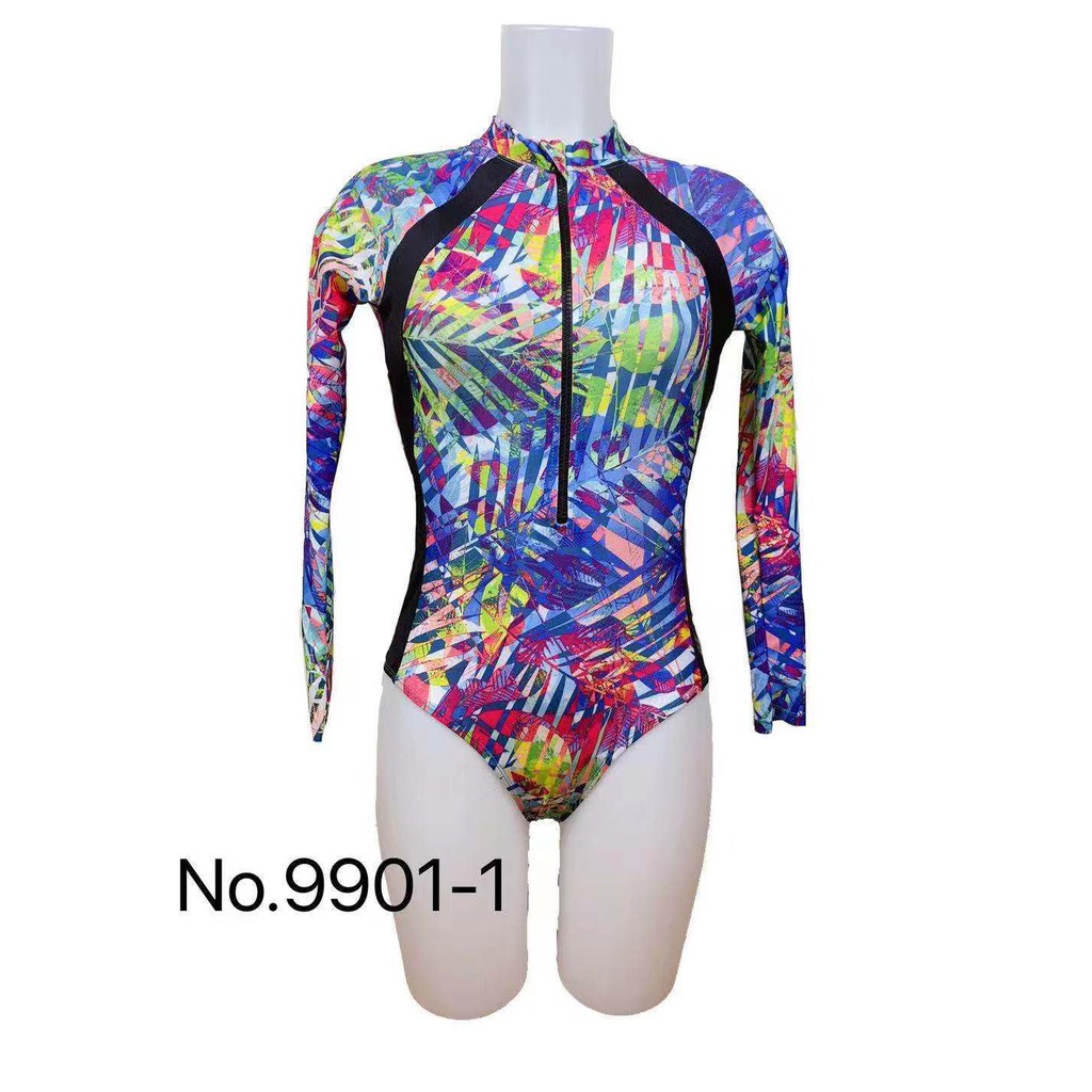 zip up one piece swimsuit