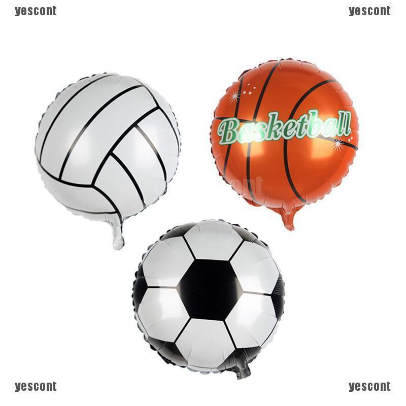 Yescont Basketball Volleyball Balloon Birthday Party Decorations Kids Wedding X