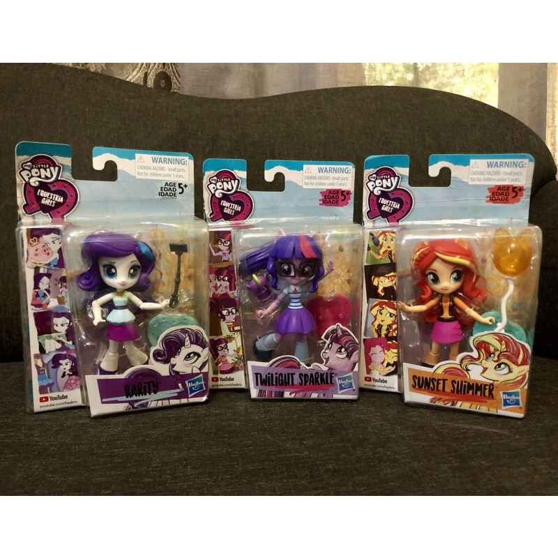 MLP My Little Pony Equestria Girls EQG Mini Theme Park Figure | Shopee ...