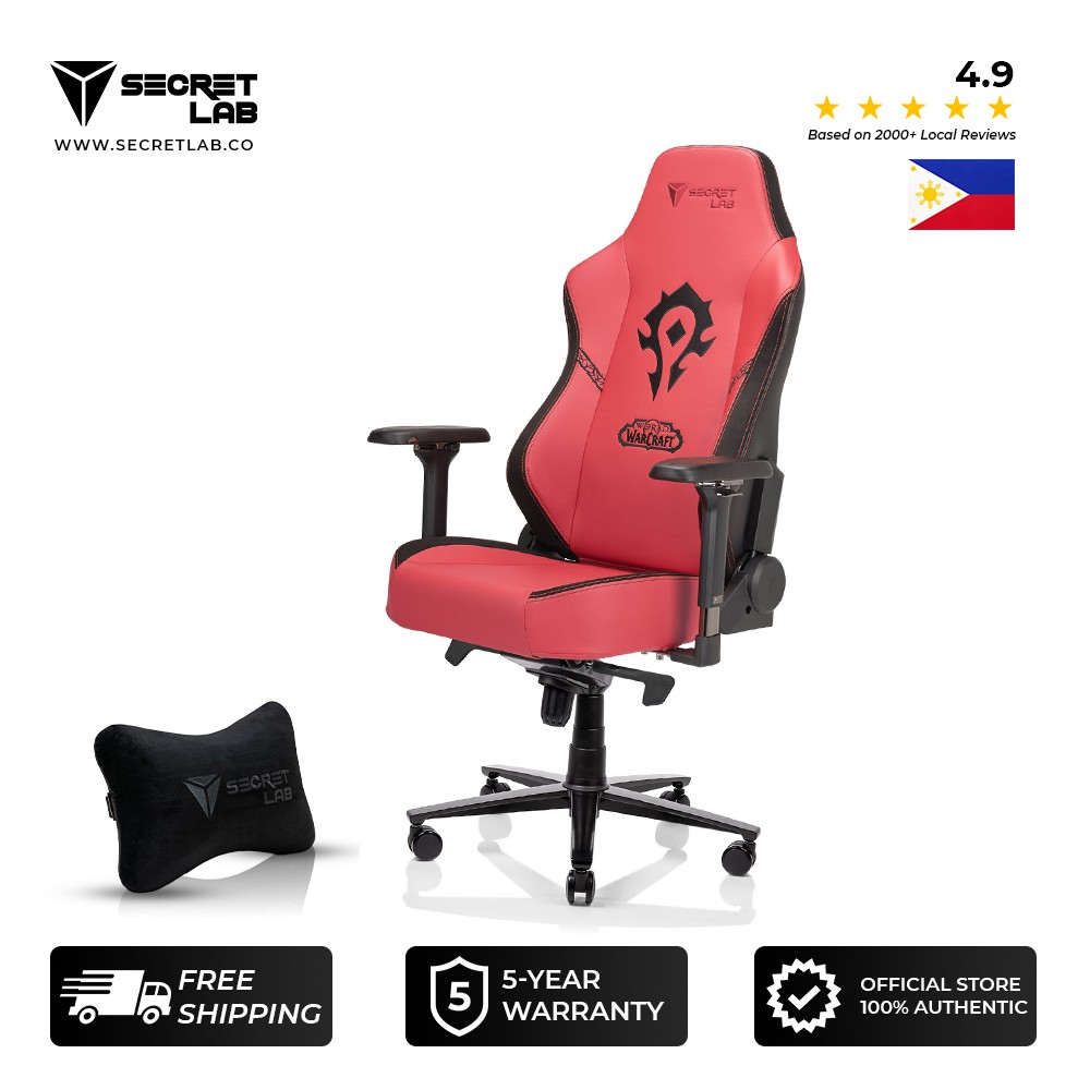 Secretlab TITAN 2020 Series World of Warcraft Gaming Chair - Horde | Shopee Philippines